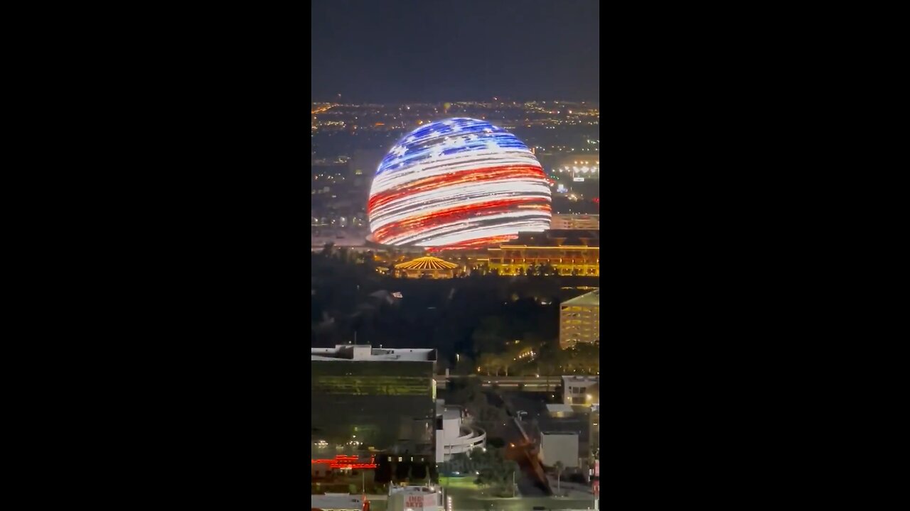 MSG Sphere captivated Las Vegas with 4th of July light show with the largest LED screen in the world