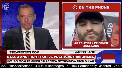 STEW PETERS SHOW 4/22/22 - J6 POLITICAL PRISONER CALLS IN FROM GULAG, EXPOSING ABUSE AND NEGLECT