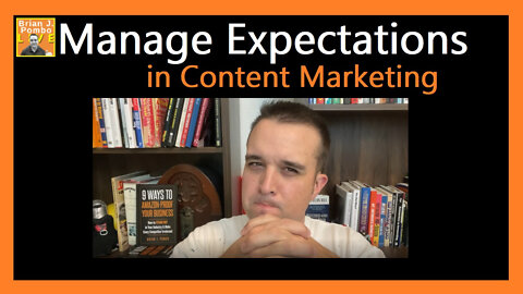 Manage Expectations in Content Marketing 📋