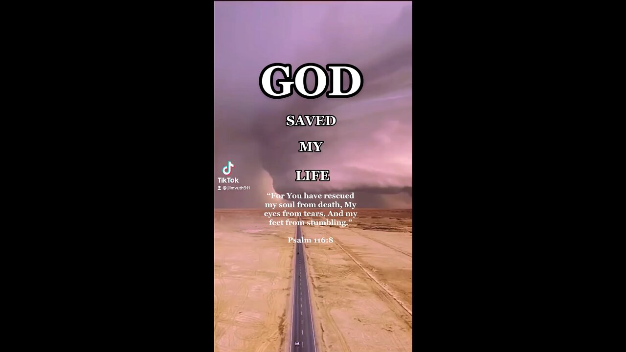 God Saved My Life