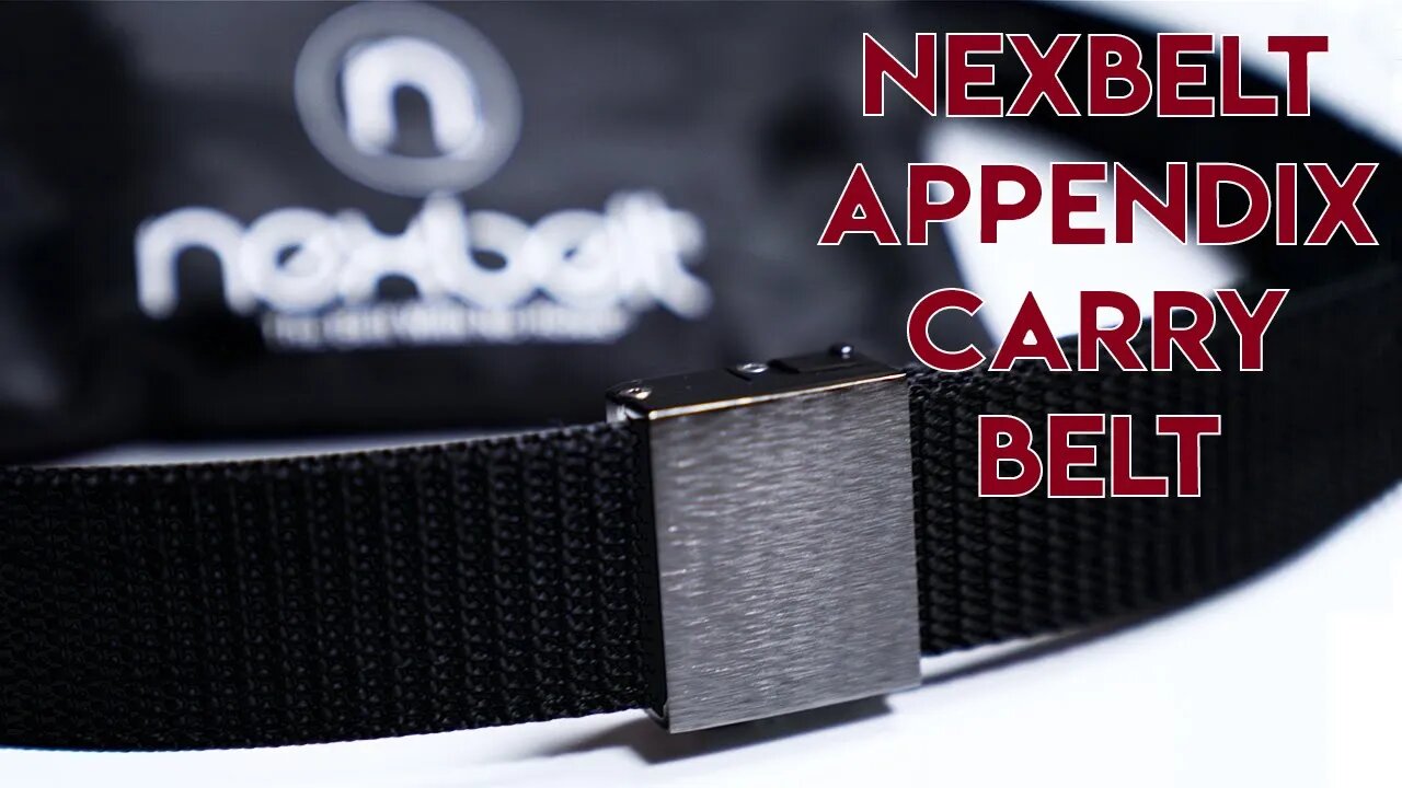 Is This The Best Appendix Carry Gun Belt? | Nexbelt Supreme Appendix EDC Gun Belt Review