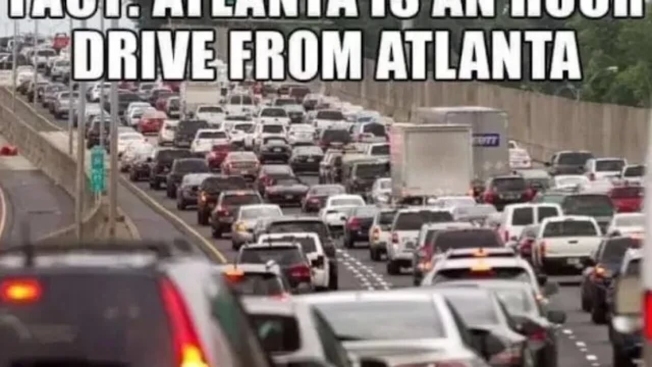One thing I hate about going to Tn to go camping, is the shit traffic in Atlanta on the way home