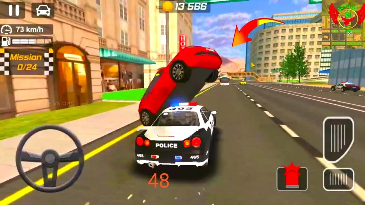 HD police vs gari game #748 police Gameplay Best Car Games Drift Gari Driving 2023 Android