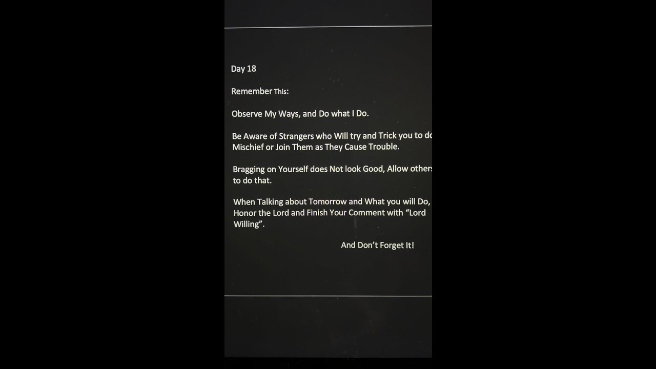 Professional Parenting Verbiage Day 18