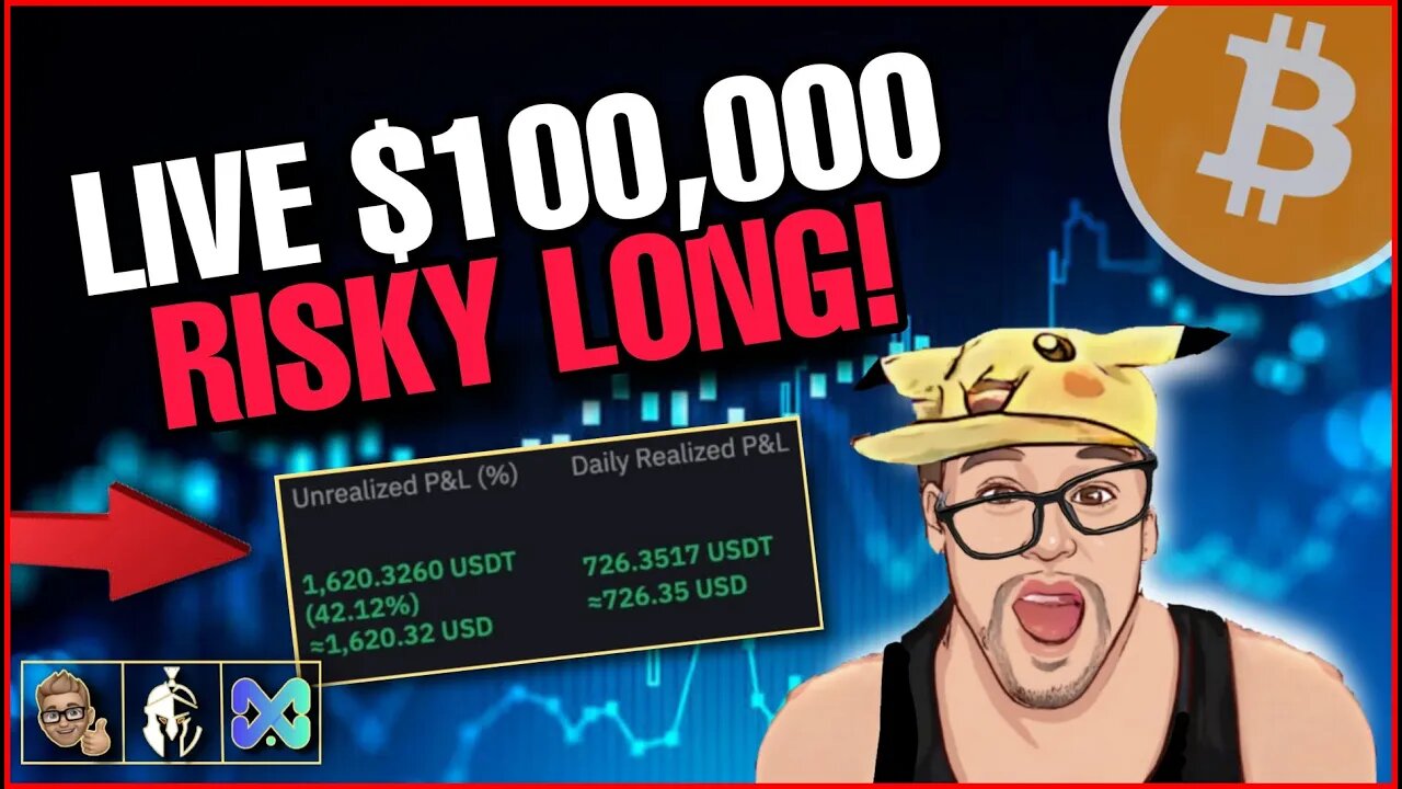 LIVE $100,000.00 FOMO LONG TRADE | BTC VOLATILITY