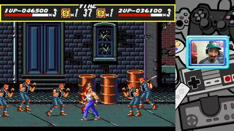 Live jogando STREETS OF RAGE na Twitch
