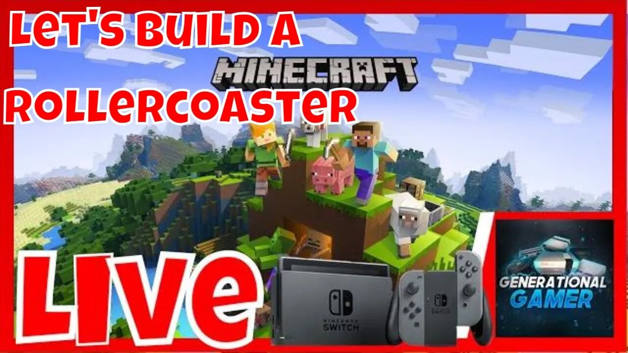 Minecraft Rollercoaster Courtesy of Generational Gamer Jr.