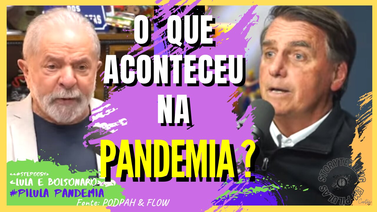 BOLSONARO e LULA FALAM da PANDEMIA | STEP Cortes