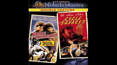 ANGEL UNCHAINED 1970 & THE CYCLE SAVAGES 1969 Bad-Ass Bikers DOUBLE FEATURE