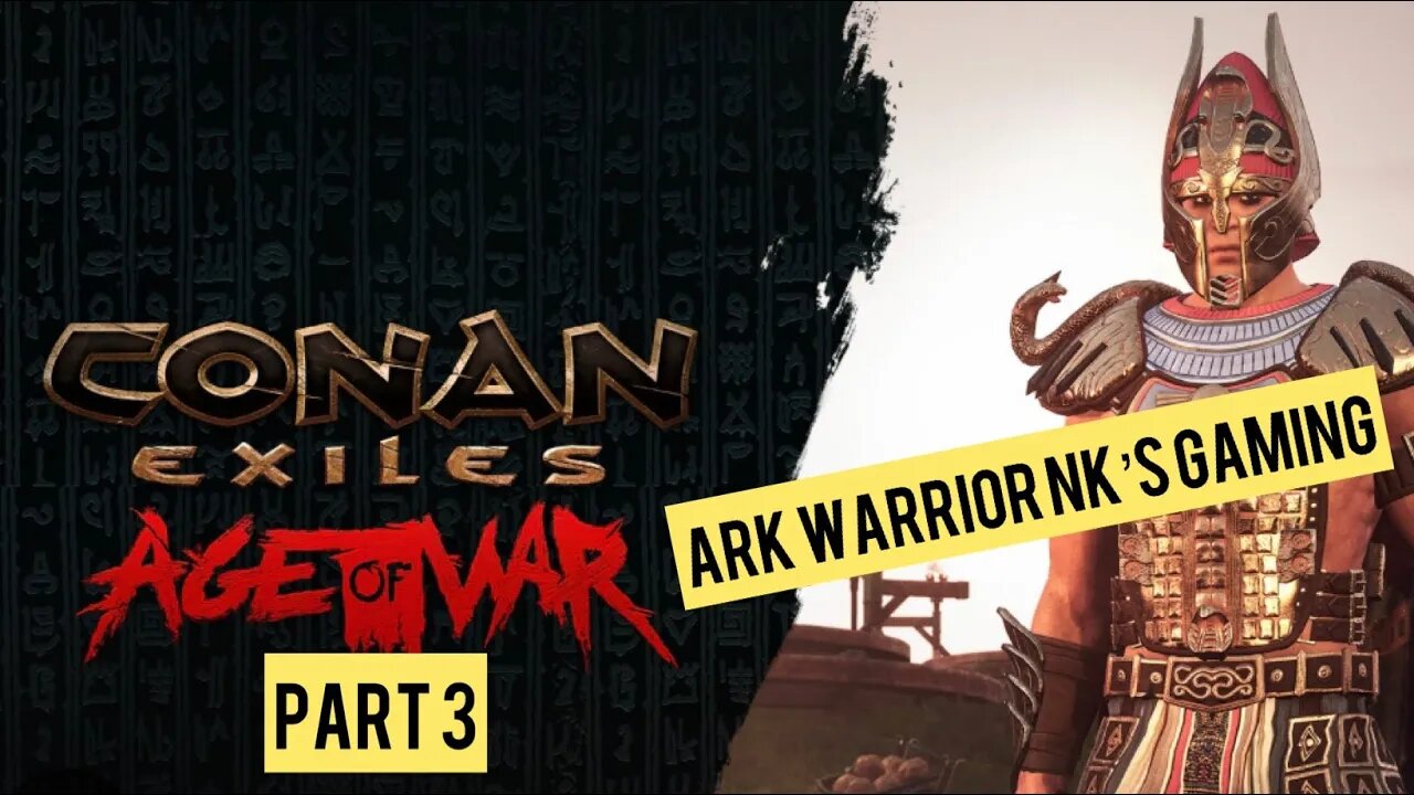 Conan Exiles, Age of war | Season 1 | Part 3 #ps5 #funcom