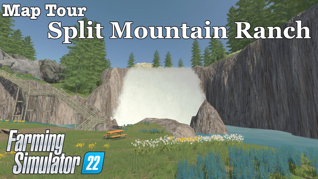 Map Tour | Split Mountain Ranch | Farming Simulator 22