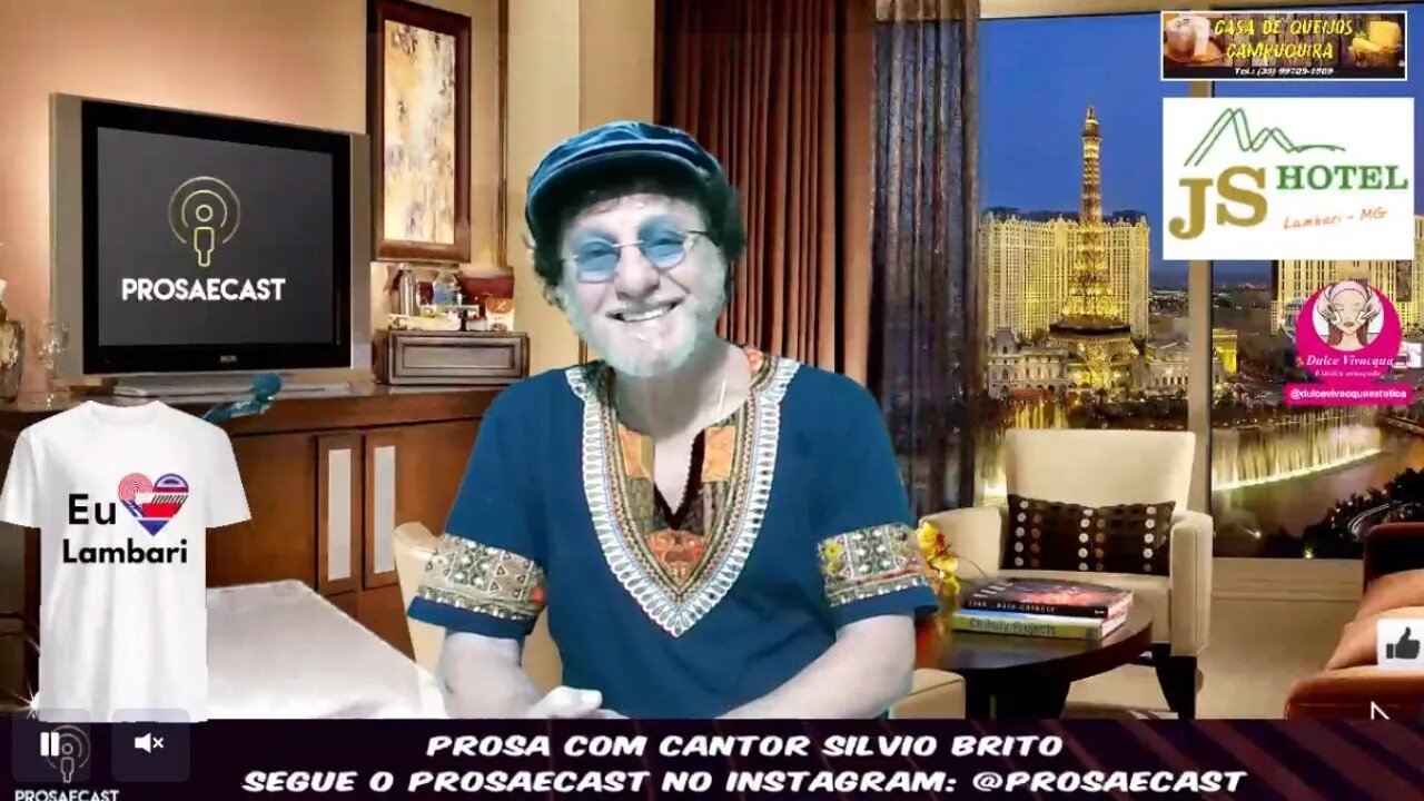 ProsaeCast com o Cantor Silvio Brito ja vendeu mais 4 milhões discos vendidos e 4 discos de ouro.