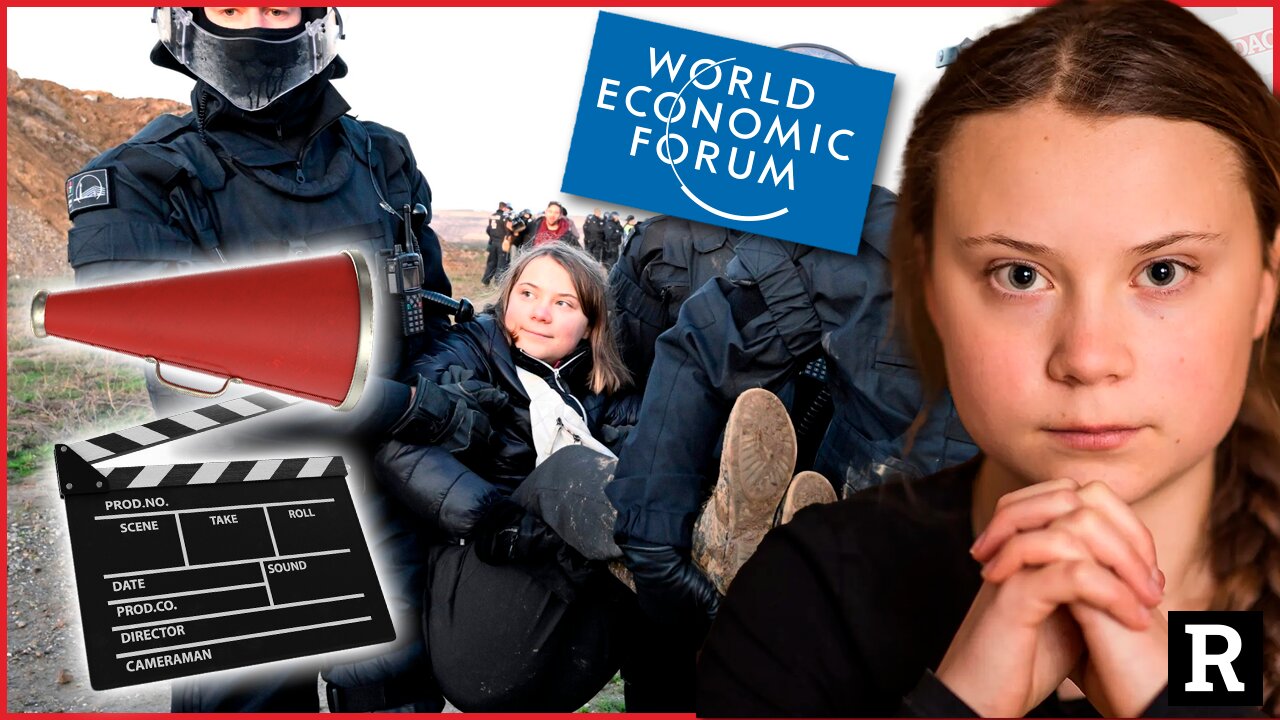 She ACCIDENTALLY exposed the WEF's climate hypocrisy with this theater | Redacted w Clayton Morris