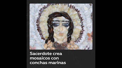 ¡El mundo es su ostra! Sacerdote georgiano crea impresionantes mosaicos con conchas marinas