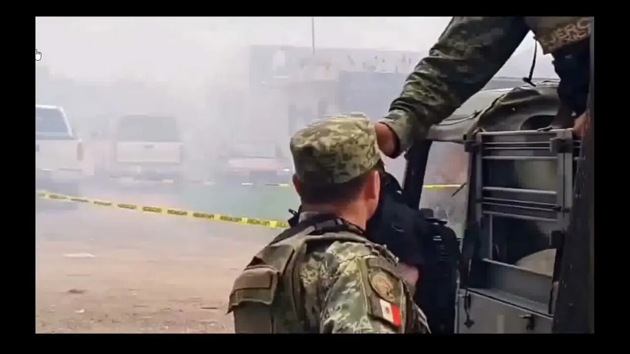 Carel Jalisco Terrorist IED attack on poice