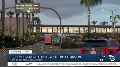 Construction begins on San Diego International Airport Terminal One