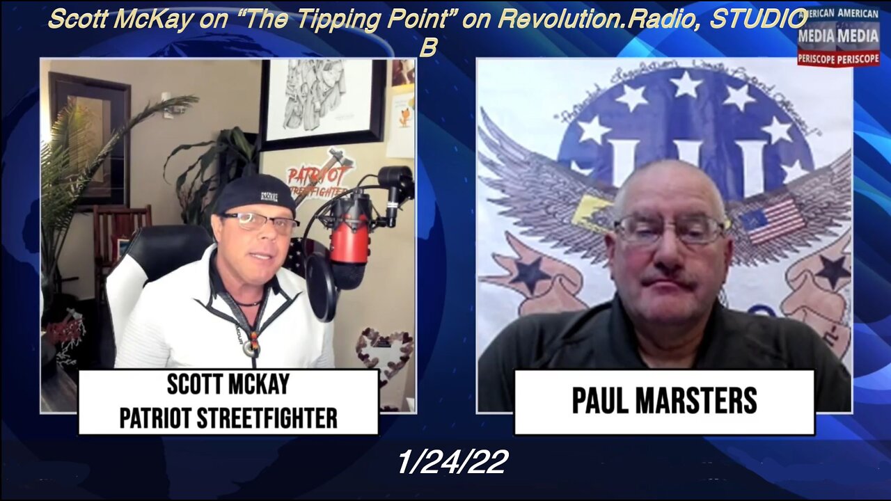 1.24.22 Scott McKay on “The Tipping Point” on Revolution.Radio, STUDIO B