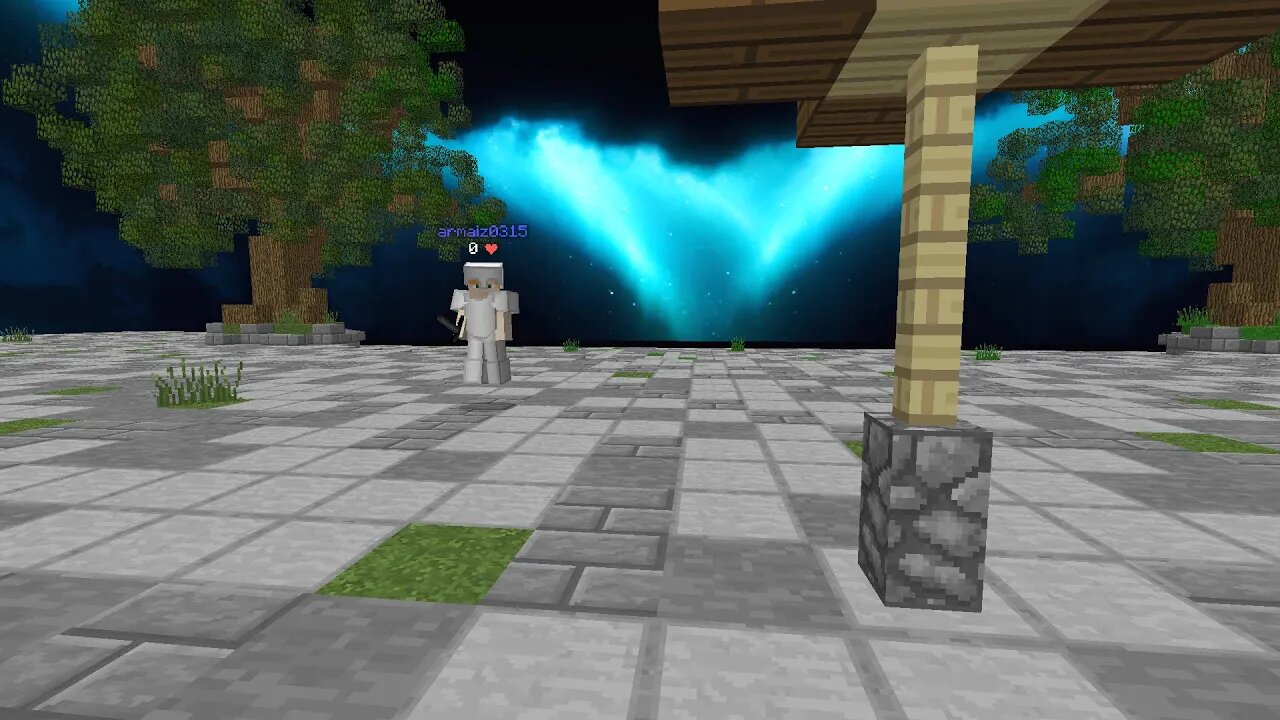 A blocksmc fight that I promised to record