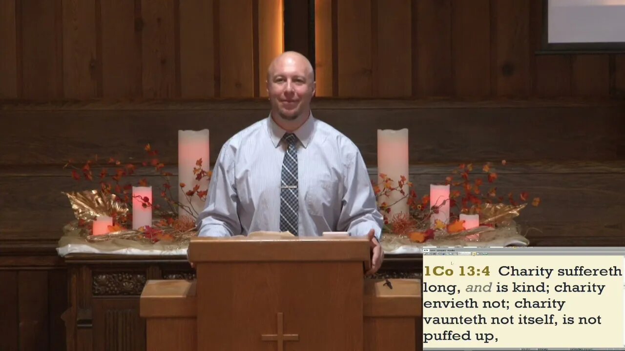 132 Charity Vaunteth Not Itself Pt.2 - 1 Corinthians 13 4-7 (10-1-2023)