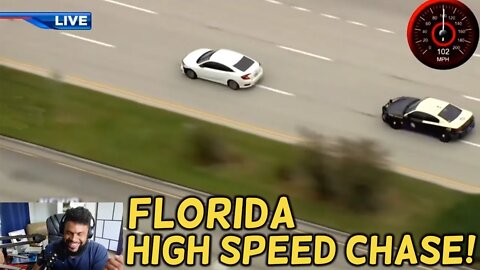 FLORIDA POLICE CHASE!! Miramar FLORIDA TURNPIKE | BROWARD COUNTY!