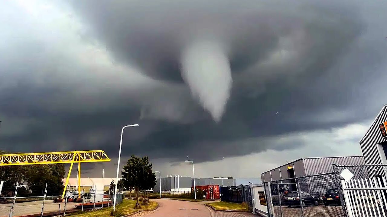 100 SCARIEST Storm Moments In Europe