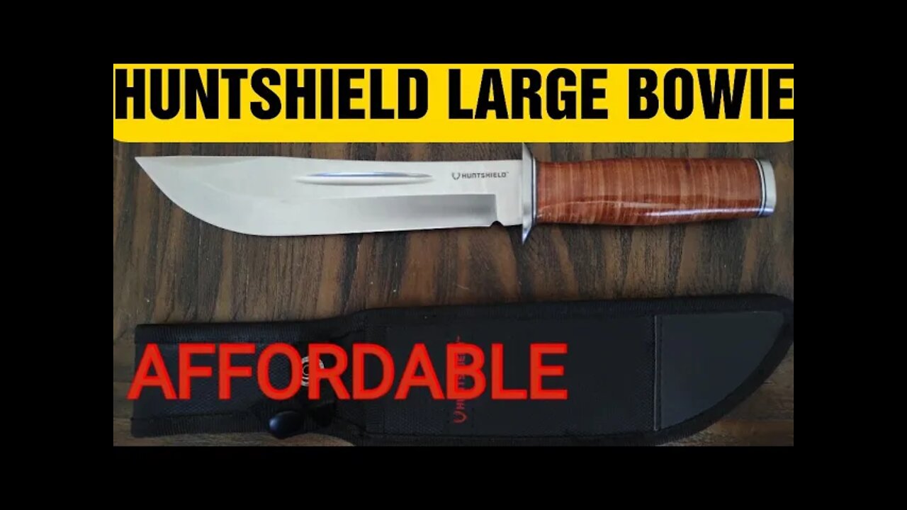 LARGE BOWIE KNIFE by HUNTSHIELD,AFFORDABLE