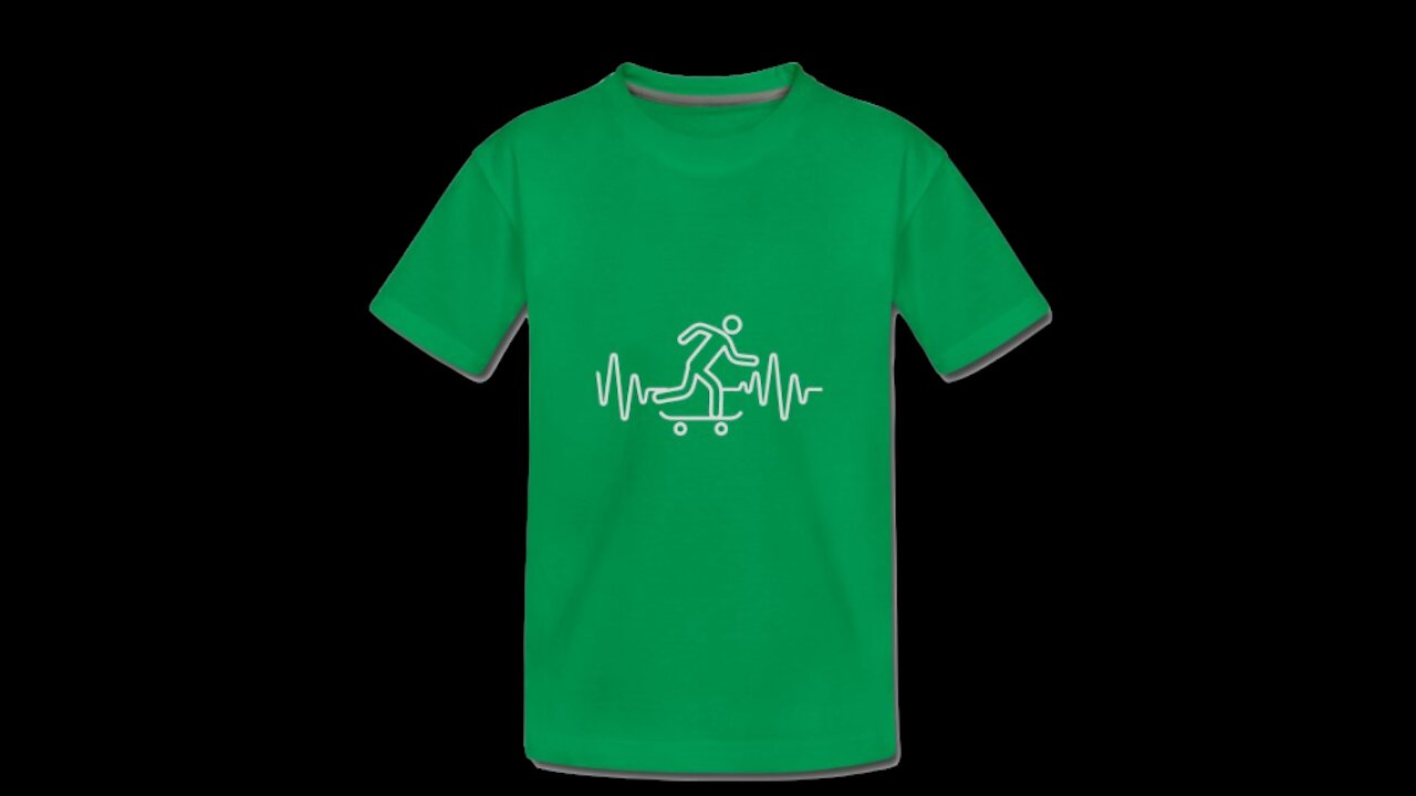 The I Love Skateboarding Heartbeat Pulse T-Shirt You've Been Waiting For