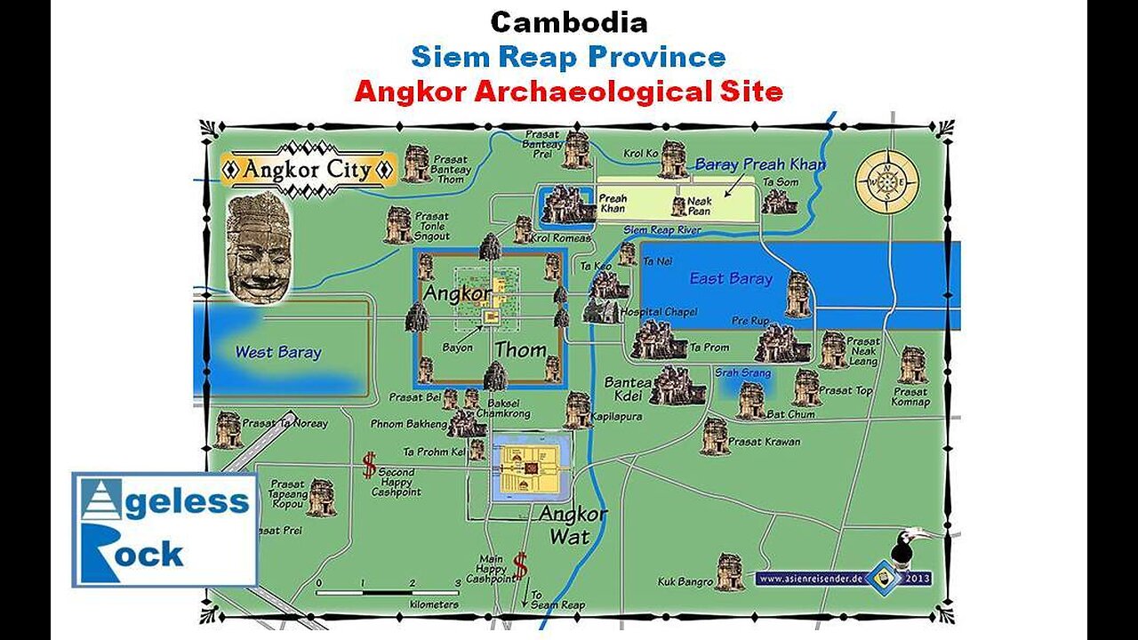 Angkor Archaeological Park is insanely huge. So how can the history vanish?