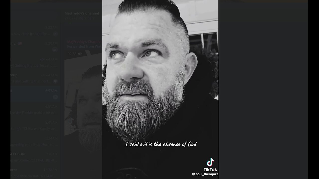 Evil is the absence of Good.