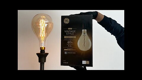 GENERAL ELECTRIC-AMBER GLASS 40W #led #electric #christmas