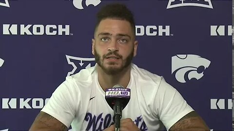 Kansas State Football | Briley Moore on having multiple options at tight end | August 25, 2020