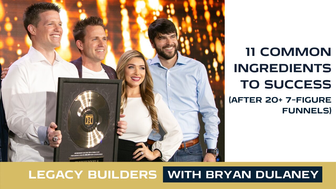 11 Common Ingredients To Success After Launching More Than 20 2CC Businesses