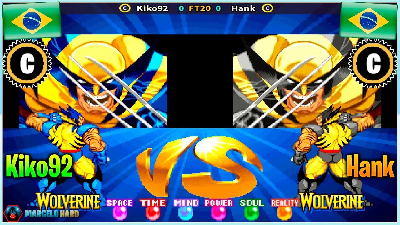 Marvel Super Heroes (Kiko92 Vs. Hank) [Brazil Vs. Brazil]