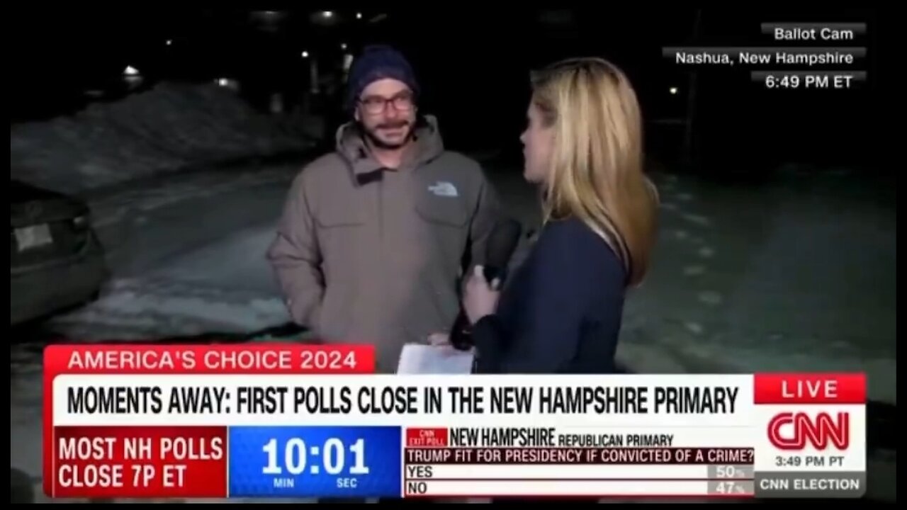 NH Biden Voter Admits: I Voted for Nikki Haley To Stop Trump