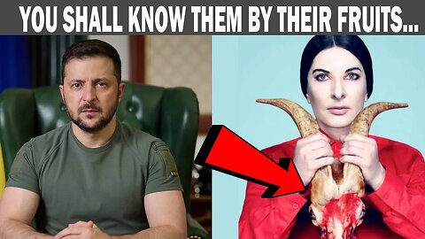 President Zelensky, The Witch Marina Abramovic, Rituals! (SHOCKING)