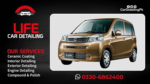 Honda Life Complete Car Detailing & Car Wash in Islamabad At Home | Best Car Detailing in Islamabad