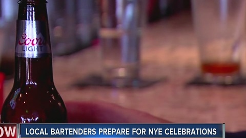 Local Bartenders Prepare For NYE Celebrations