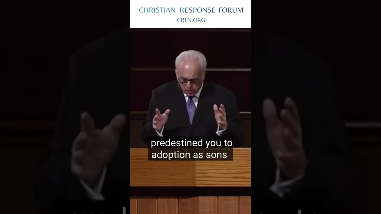 John MacArthur - God has adopted us - Christian Response Forum - #shorts #god #mercy #johnmacarthur