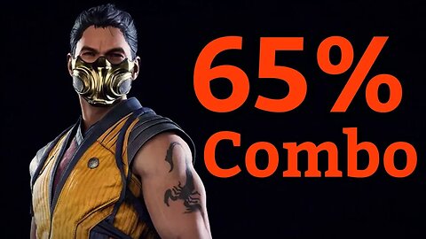 Mortal Kombat 9 - Scorpion - 65% Combo - MK1 Skin