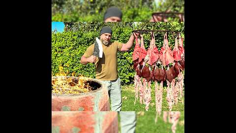 Beef Liver On Skewers In A Tandoor! A Masterpiece Of Simple Products