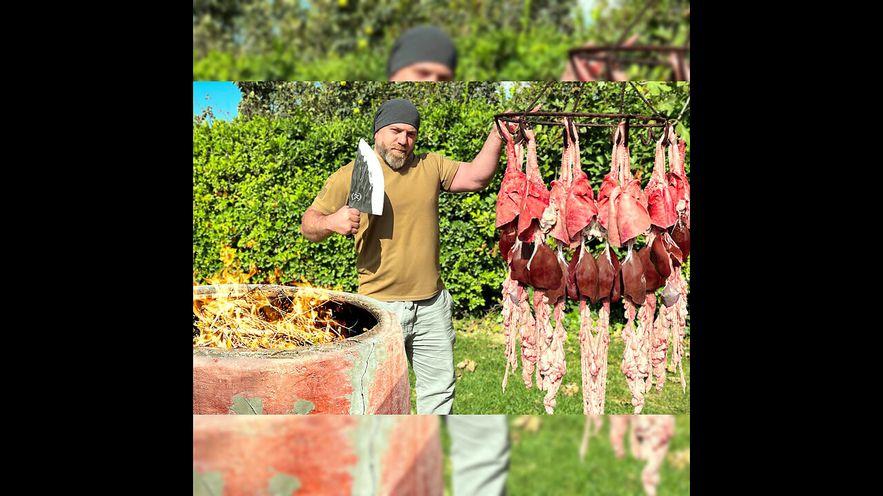 Beef Liver On Skewers In A Tandoor! A Masterpiece Of Simple Products