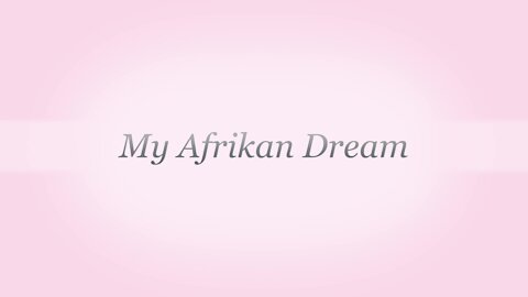 SOUTH AFRICA- Cape Town - Africa Day : My Afrikan Dream (Video) (xcj)