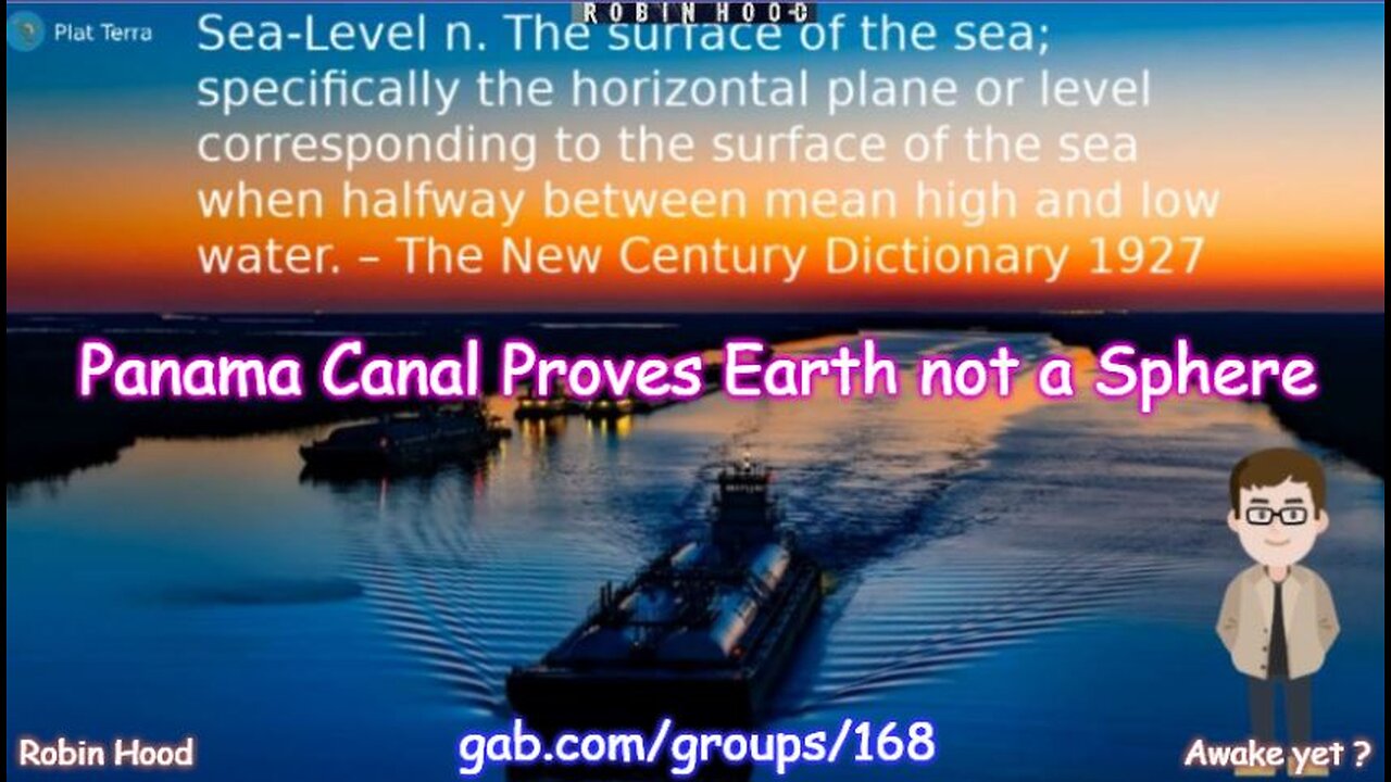 Panama Canal Proves Earth not a Sphere