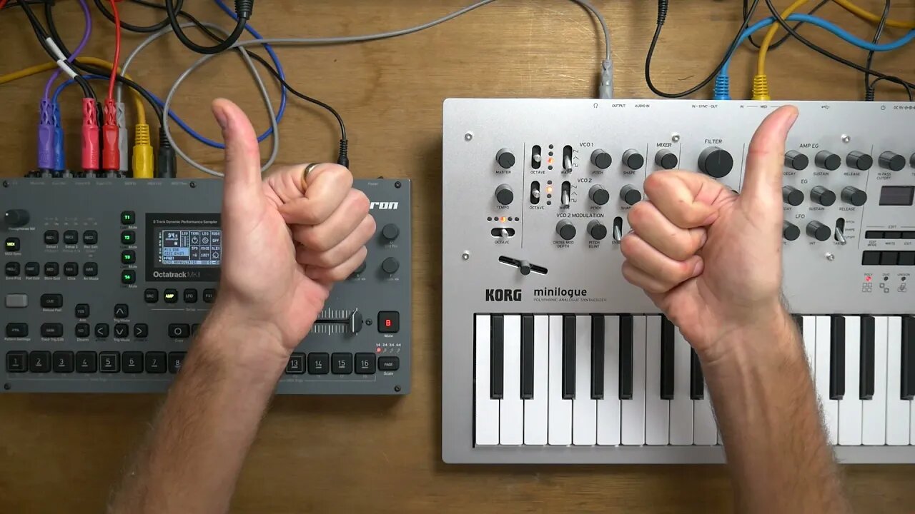 JUST a JAM // Octatrack & Minilogue