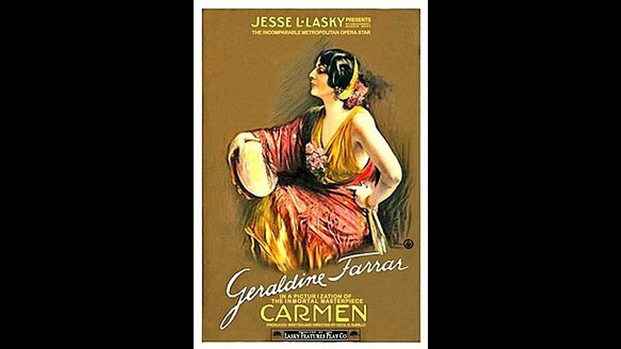 Carmen (1915 Film) -- Directed By Cecil B. DeMille -- Full Movie