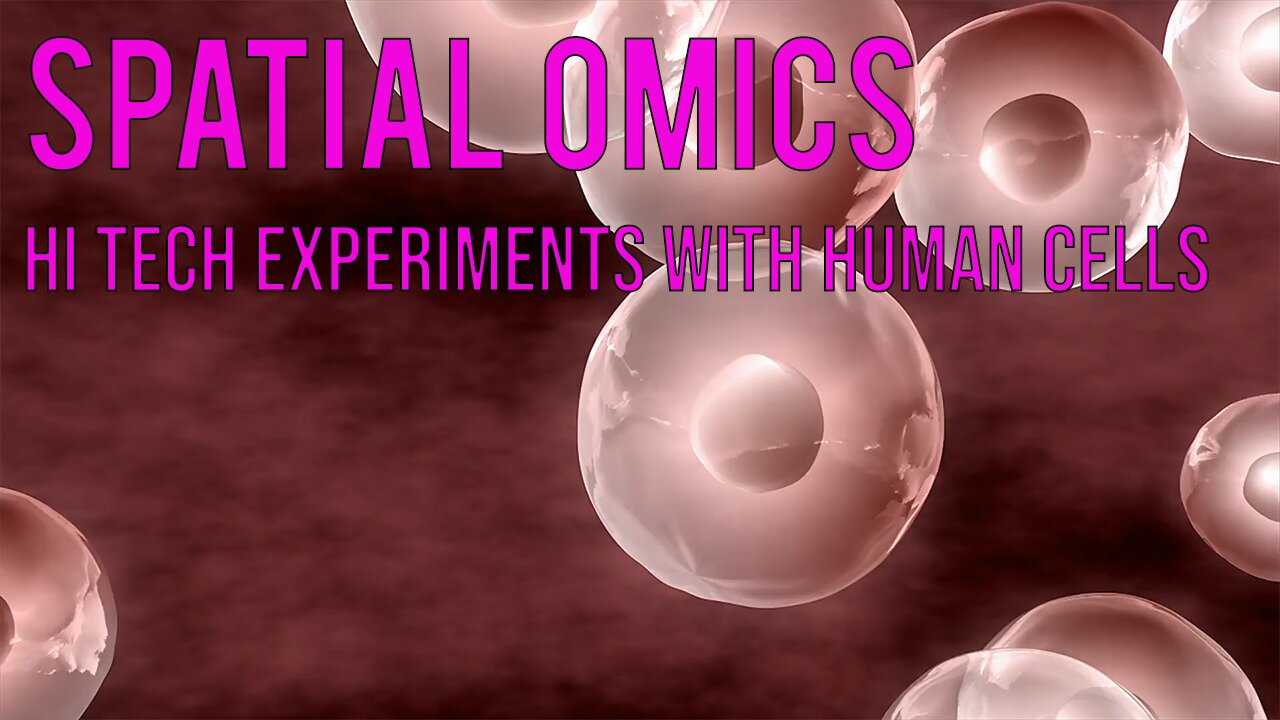 Spatial Omics - Hi Tech Experiments with Human Cells