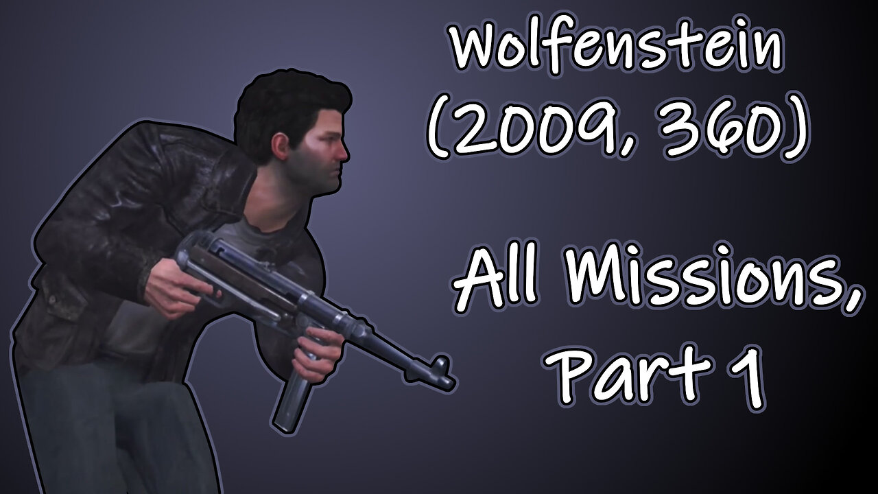 Wolfenstein (2009, Xbox 360) Longplay - Part 1 (No Commentary)