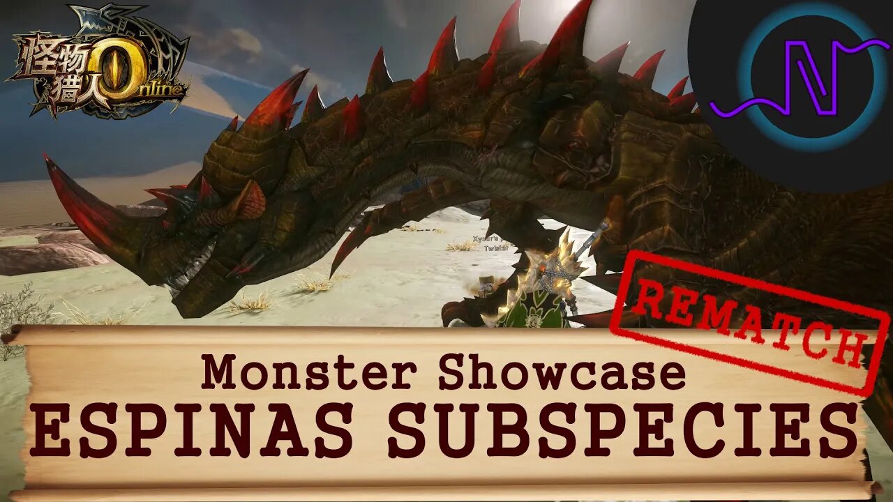 Espinas Subspecies Rematch - Monster Showcase - Monster Hunter Online