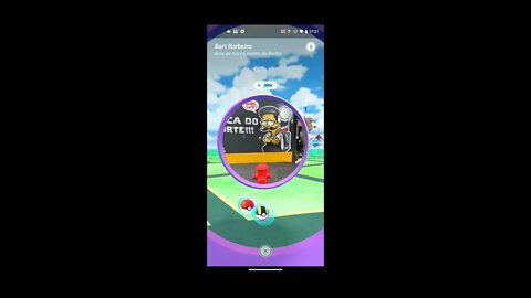 Jogando PokéGO fora de casa u.u