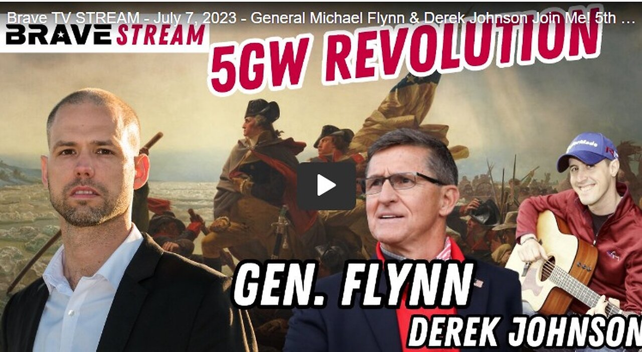 General Michael Flynn & Derek Johnson Join Me! 5th Gen Warfare with Commander in Chief Donald T